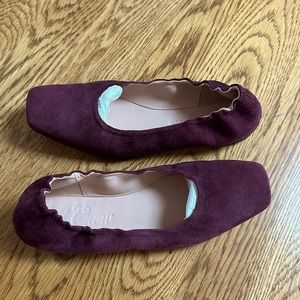 J Crew scrunch ballet flats